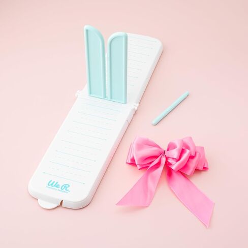 We R Memory Keepers Bow Maker Tool, Easy to Use, Perfect DIY Bows Up to 16 Inches, Make Various Shapes, Spool Holder, Home Decor, Crafting Gifts in Saudi Arabia