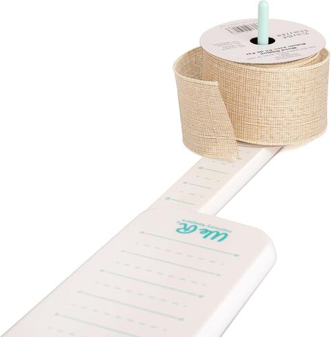We R Memory Keepers Bow Maker Tool, Easy to Use, Perfect DIY Bows Up to 16 Inches, Make Various Shapes, Spool Holder, Home Decor, Crafting Gifts in Saudi Arabia