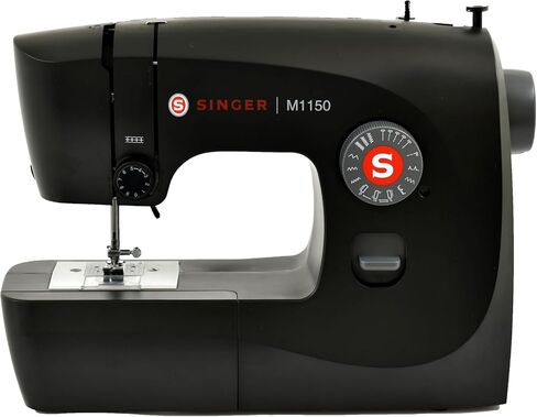 SINGER M1150 Lightweight & Portable Sewing Machine With 45 Stitch Applications, LED Light & 4-step Buttonhole | Ideal for Mending and Sewing in Saudi Arabia