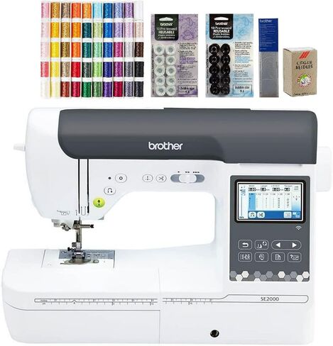 Brother SE2000 Computerized Sewing and Embroidery Machine in Kuwait