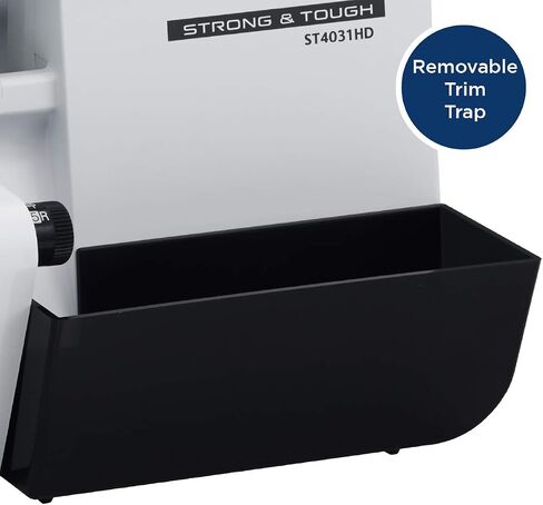 شقيق ST4031HD Serger ، Serger قوي وصعب ، 1300 غرز في الدقيقة ، آلة أوفاح إطار معدني متين ، طاولة تمديد كبيرة ، 3 أقدام ملحق ، 12.99 × 14.37 × 17.01 في. ، أبيض in Kuwait