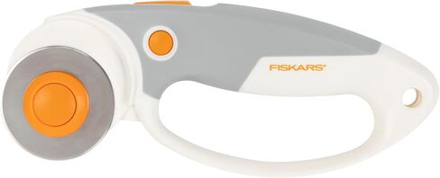 Fiskars 60mm Titanium Blade Loop Rotary Cutter, Softgrip For Fabric, Felt, Vinyl and Crafts in Saudi Arabia