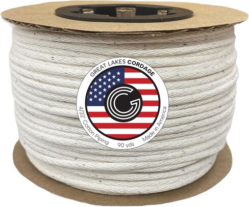 4/32" (1/8") Cotton Piping Cord, Size 00 (10 yds) in Kuwait