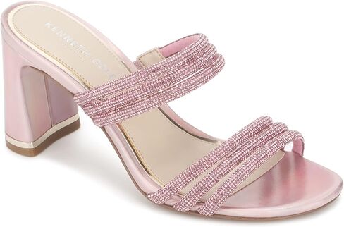 صندل نسائي بكعب عالٍ من Kenneth Cole Amelia Flare Jewel in Kuwait