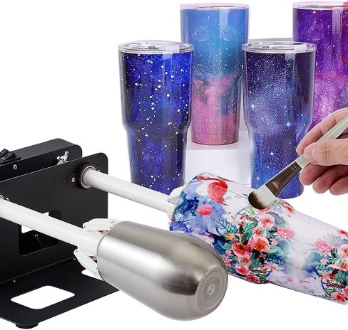2 pcs Cup Turner Holder, Multi Cup Turner for Tumblers, Adjustable Tumbler Turner Inserts for 10-40 oz All Tumblers, fit 3/4 Inch and 1/2 Inch PVC Pipe in Kuwait