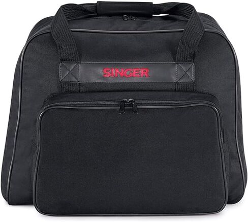 SINGER | Machine Carrying Case, Brick Color, Spacious Case Fits Most Standard Sewing Machines and Sergers, Fully-Padded Interior, Durable Canvas Exterior, Easy Zip, Large Front Pocket, Easy Transport in Saudi Arabia