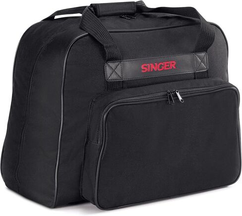 SINGER | Machine Carrying Case, Brick Color, Spacious Case Fits Most Standard Sewing Machines and Sergers, Fully-Padded Interior, Durable Canvas Exterior, Easy Zip, Large Front Pocket, Easy Transport in Saudi Arabia