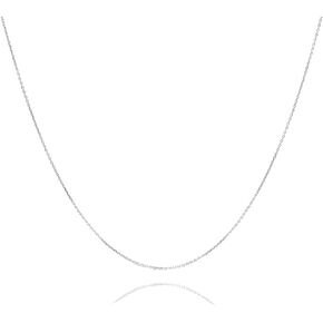 EXUBERTREE 925 Sterling Silver chain for women 1.4mm Chain Upgraded Spring-Ring Clasp Strong and durable 18/20/22/24 Inch
