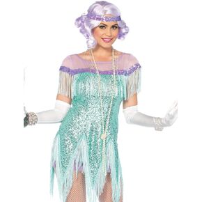 Leg Avenue Women's Gatsby Flapper 20s Cocktail Dress Costume