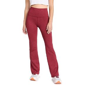 Beyond Yoga Women's Heather Rib High Waisted Practice Pants