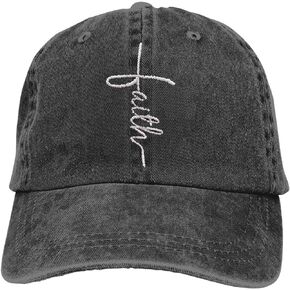 Christian Gifts Jesus Cross Baseball Caps, Embroidered Faith Hat Religious Gifts for Men Women
