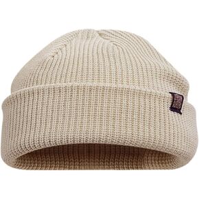 CLAPE Winter Beanie Stylish Knitted Fisherman Caps Soft Warm Ski Hat Unisex Cuffed Plain Skull Ski hat