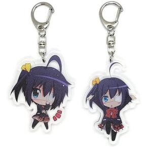 Inc. - Set of 2 Love Chunibyo Acrylic Keychain Rikka Takanashi v1