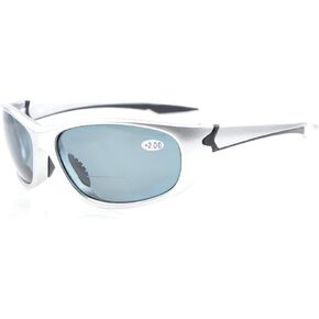 Eyekepper Polarized Bifocal Sport Sunglasses Brown Frame Brown Lens +1.5