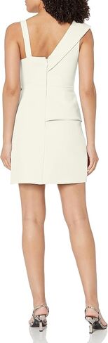 Women's Fit and Flare Peplum Asymmetrical Evening Dress in Saudi Arabia