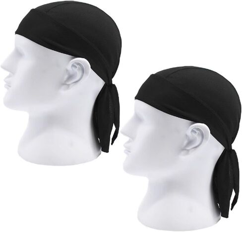 بطانة خوذة التبريد Do Dew Rag Skull Cap Beanie للرجال قبعة باندانا للرأس in Saudi Arabia