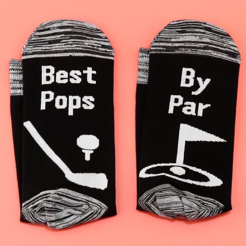 جوارب LEVLO Dad Gift Golf Lover Socks أفضل جوارب قطنية للأب/Opa/Grampy/Godfather من Par in Saudi Arabia