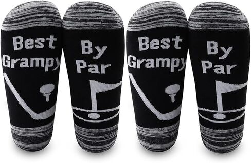 جوارب LEVLO Dad Gift Golf Lover Socks أفضل جوارب قطنية للأب/Opa/Grampy/Godfather من Par in Saudi Arabia