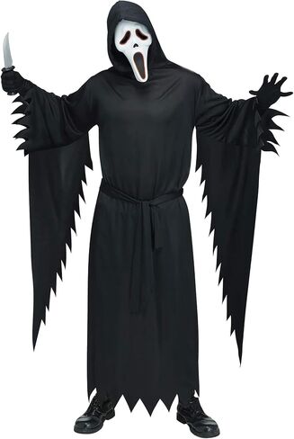 Fun World E.L Ghost Face Costume Adult in Saudi Arabia