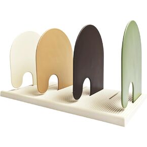 نهايات الكتب للأرفف، نهايات الكتب القابلة للتعديل للكتب الثقيلة، سدادة الكتب للأرفف، نهايات الكتب المزخرفة DIY لحمل الكتب للمكتب المنزلي in Kuwait