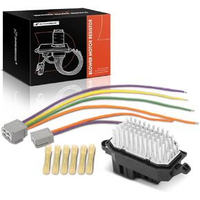 A-Premium HVAC Blower Motor Resistor Compatible with Nissan Rogue 2014-2019 2.5L, Rogue Sport 2017-2022 2.0L, Pathfinder 2022-2024 3.5L