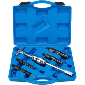 8MILELAKE Blind Inner Bearing Puller Set 5pcs Slide Hammer Puller Tool