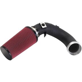 Boosted Performance 6.7 Cummins Performance Cold Air Intake System Dodge Ram 2500/3500 (2007.5-2018) + WHP, WTQ, MPG Gains (Red Filter)