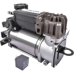 2203200104 Airmatic Air Suspension Compressor Pump Compatible with 2000-2009 Mercedes Benz W220 W211 W219 S211 2113200304