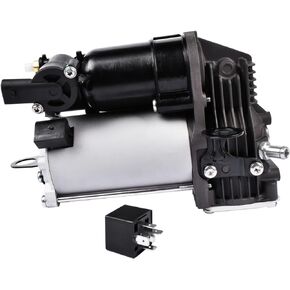 Air Suspension Compressor Pump Compatible with 2006-2012 Mercedes Benz X164 GL320 GL350 GL450 GL550 W164 ML320 ML350 ML450 ML500 ML550 ML63 AMG 1643200304 1643201204