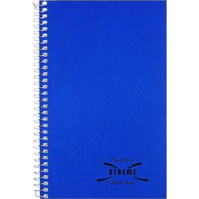 Rediform National Kolor Kraft Cover Notebook, College Ruled, Blue, 1 Subject, 7.75" x 5", 80 Sheets (33502)