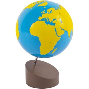 Montessori Globe - World Parts Science and Cultural Geography Materials Continental Globe and Sandpaper Globe Early Education Teaching aids Toys