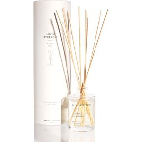 Brooklyn Candle Studio Reed Scent Diffuser Set | Love Potion | Calming, Relaxing, Essential Botanical Aroma Oil | 8 Rattan Diffuser Reeds | 4.4 oz