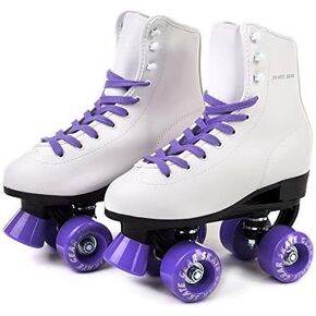 C SEVEN C7skates Retro Design Quad Roller Skates for Youth and Adults