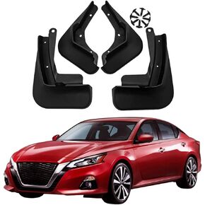 Car Mud Splash Guards Mud Flaps Fender Kit for Nissan Altima 2019 2020 2021 2022 2023 Mudguard Automotive Accessories Front and Rear 4-PC Set