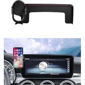 حامل هاتف السيارة Autorder لـ 2022-2026 Mercedes Benz C-Class/2023-2026 GLC ملحقات الهاتف وشاشة الهاتف الخليوي وحمالات السيارات بدون استخدام اليدين ودوران 360 درجة in Kuwait