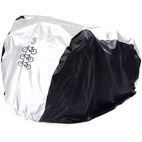 Bike Cover Outdoor Storage Waterproof Bicycle Cover for 3 Bike Heavy Duty Protect From UV Rain Snow Dust for MTB Road Bike,etc All Weather Use