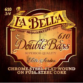 La Bella 610 Elite Chrome Steel Core Double Bass String