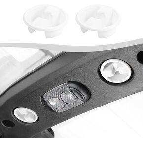 Hardtop Top Hard Panel Mounting Screw Knob Decoration Cover for 2007-2018 Jeep Wrangler JK JKU 2/4 Door Interior Accessories(Purple)