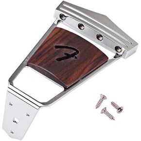 4 String Guitar Trapeze Tailpiece Bridge for Jazz Archtop Guitar Replacement