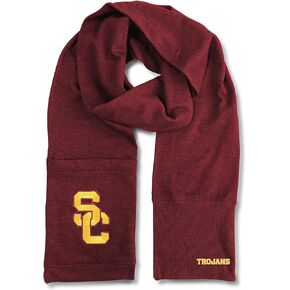 Littlearth NCAA USC Trojans Unisex Jimmy Bean 4-in-1 Scarf