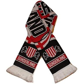 ATAZUA Sunderland Scarf | Soccer Fan Scarf | Premium Acrylic Knit