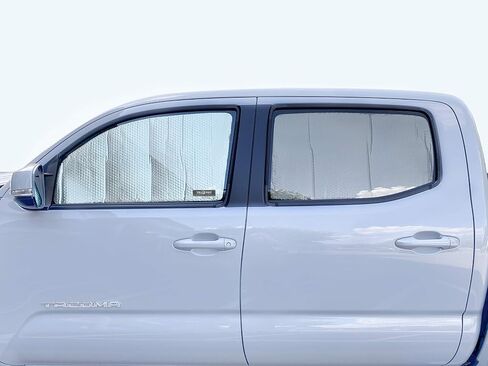 YelloPro Side Window Rear Seat 2nd Row Sunshade Custom Fit for 2016 2017 2018 2019 2020 2021 2022 2023 Toyota Tacoma - Access Cab - 2DR 2Dr, UV Sun Protection (2pcs) in Saudi Arabia