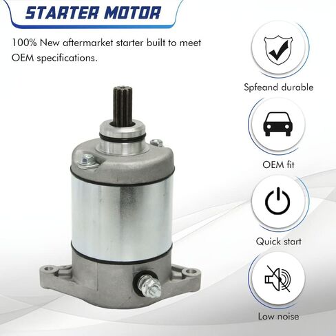 KEDAKEJI Starter Motor Compatible With Arctic Cat ATV Suzuki ATV LT-A400 LT-F400 with Replace OE Part # 3545-016 3545016 31100-38F00 3110038F00 in Saudi Arabia