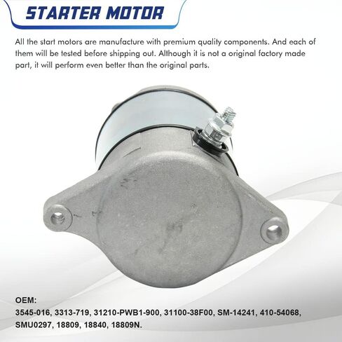 KEDAKEJI Starter Motor Compatible With Arctic Cat ATV Suzuki ATV LT-A400 LT-F400 with Replace OE Part # 3545-016 3545016 31100-38F00 3110038F00 in Saudi Arabia
