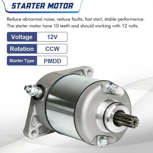 KEDAKEJI Starter Motor Compatible With Arctic Cat ATV Suzuki ATV LT-A400 LT-F400 with Replace OE Part # 3545-016 3545016 31100-38F00 3110038F00 in Saudi Arabia