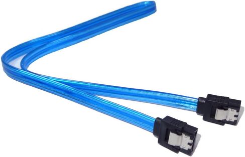 SATA Cable III, 3 Pack SATA Cable III 6Gbps Straight HDD SDD Data Cable with Locking Latch 19.69 Inches for SATA HDD,SSD, CD Driver, CD Writer (Blue, 1 Pack) (Red, 3 Pack) in Saudi Arabia