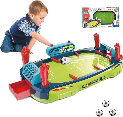 Mini Foosball Table for Kids Small Billiards Tabletop Fun for Family Party Night Travel Days Childrens Day Birthday Gift for Kids in Kuwait