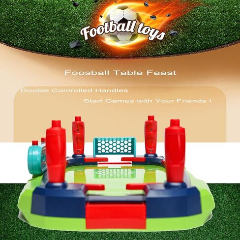Mini Foosball Table for Kids Small Billiards Tabletop Fun for Family Party Night Travel Days Childrens Day Birthday Gift for Kids in Kuwait