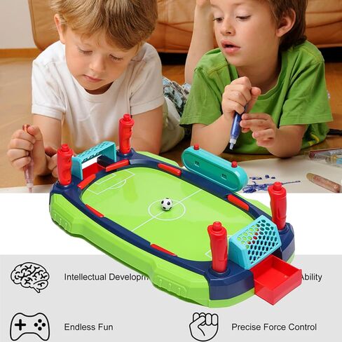 Mini Foosball Table for Kids Small Billiards Tabletop Fun for Family Party Night Travel Days Childrens Day Birthday Gift for Kids in Kuwait