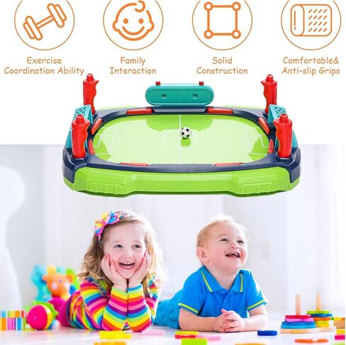 Mini Foosball Table for Kids Small Billiards Tabletop Fun for Family Party Night Travel Days Childrens Day Birthday Gift for Kids in Kuwait
